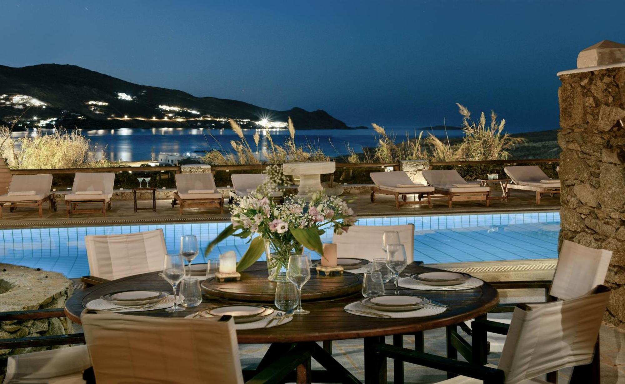 Villa Galaxy Ftelia Beach المظهر الخارجي الصورة